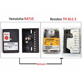 Resideo TFI 812.2 Mod.10 is replaced with Yamataha R4715